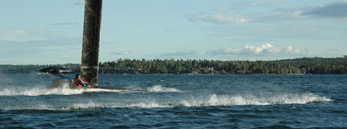 The Speedsailer at Stora Värtan